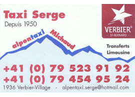 Carte de visite de ALPEN TAXI