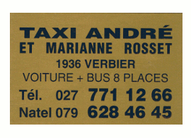 Carte de Rosset Marianne et Andr� 